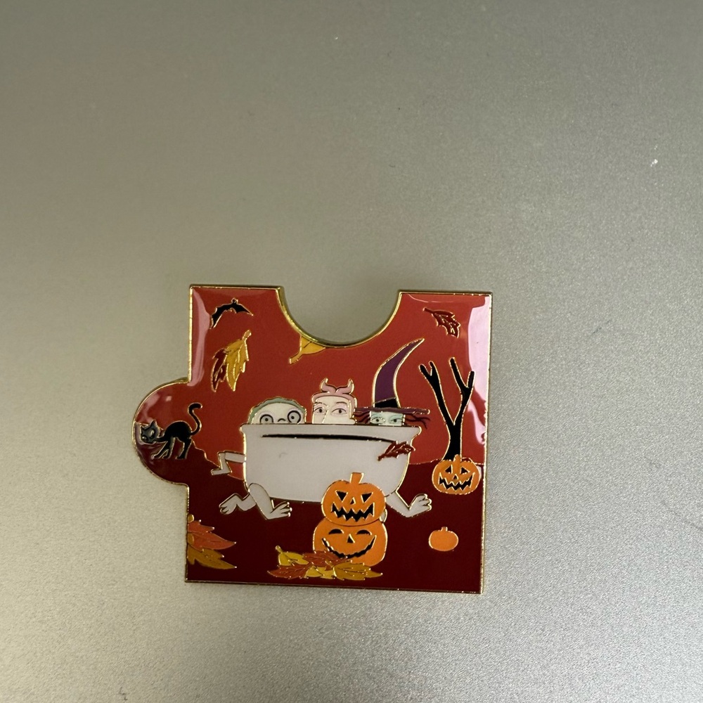 Loungefly nightmare before Christmas fall puzzle pin - Lock, Shock, and Barrel